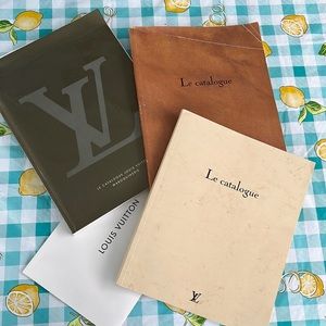 Louis Vuitton Vintage Catalogues - ‘92, ‘93, ‘03 copyrights